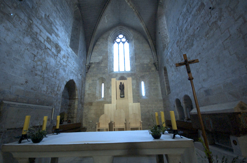 Capilla mayor de la iglesia de Vallbona